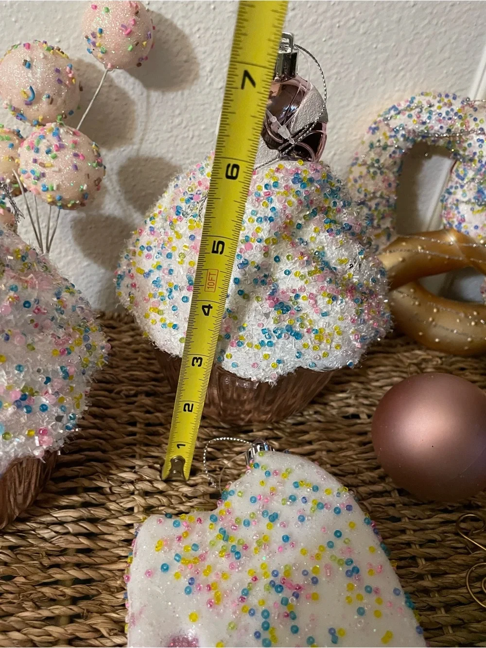 Cupcake Icecream Sweets Ornaments